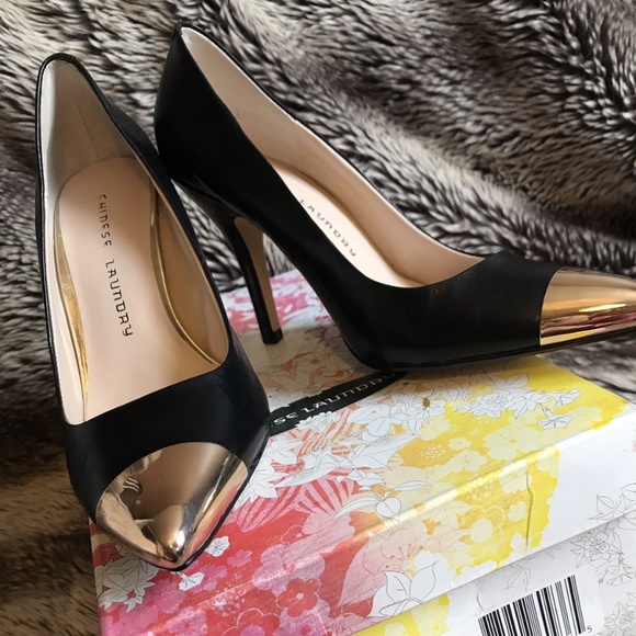 Chinese Laundry | Shoes | Nib Chinese Laundry Danger Zone Black Pumps Size  7 | Poshmark